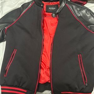 A guess bomber jacket